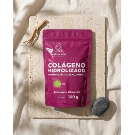 Colágeno Hidrolizado con Biotina y Ácido Hialurónico de Raíces Zen, en Polvo de 300 g