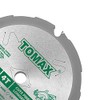 TOMAX PCDM61204 6-1/2 Inch 4 Tooth Polycrystalline Diamond Tipped (PCD)