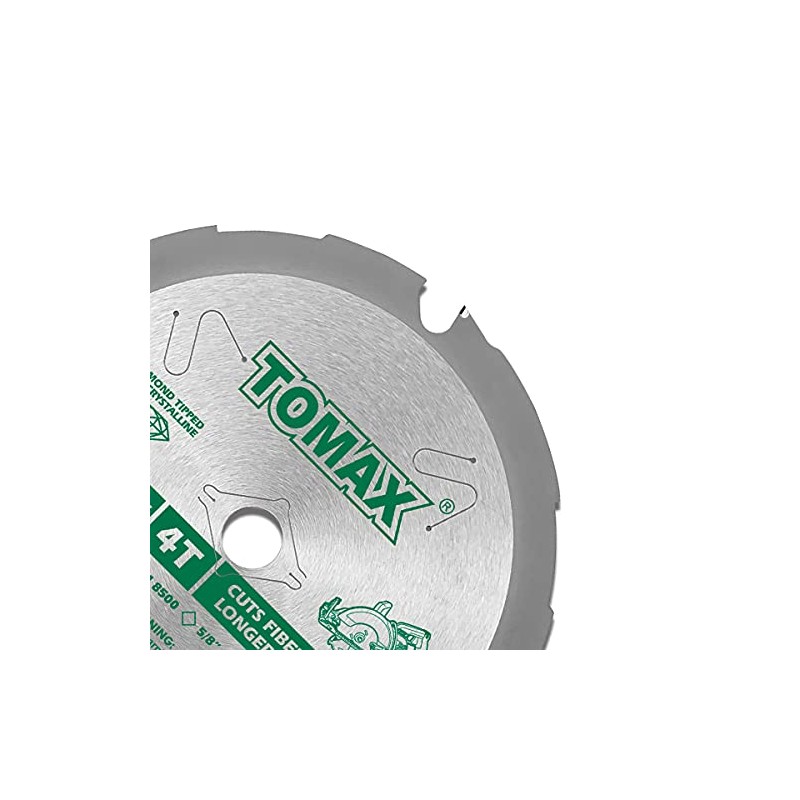 TOMAX PCDM61204 6-1/2 Inch 4 Tooth Polycrystalline Diamond Tipped (PCD)