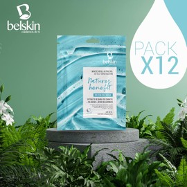Belskin Pack de 12 Mascarillas Con Baba de Caracol - 30gr cada una Mascarillas Faciales Ideal Para Completar tu Rutina de Skincare Mascarilla Con Baba de Caracol Hidratación Intensa