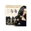 Kaisasa® Shampoo Con Tinte Cubre Canas Natural Jengibre 500ml-Negro