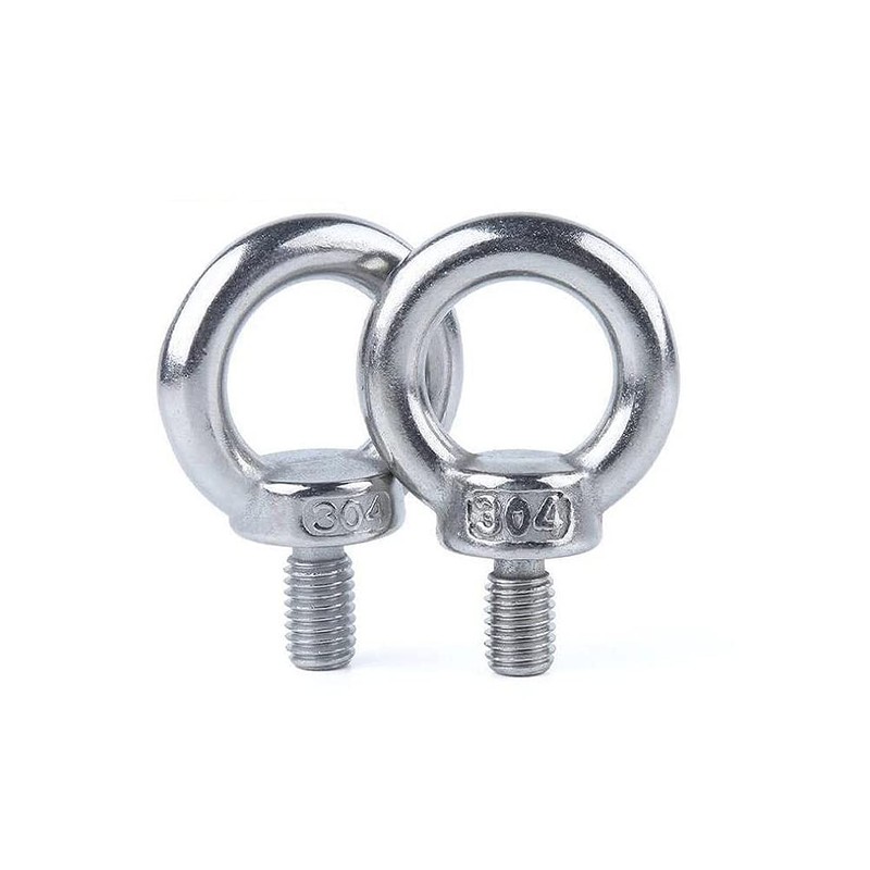 YFFSFDC Eye Bolts M6 Bolts Set of 10 Stainless Steel