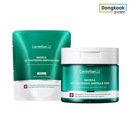 Madeca Double Tightening Ampoule Pad x 1 + Refill 60 sheets x 1 / 마데카 더블 타이트닝 앰플 패드 1개+리필 60매 1개