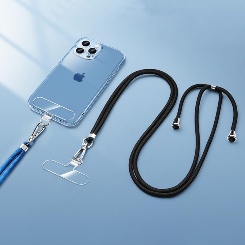 12 Pieces Phone Tether Tab,Universal Phone Lanyard Patch Without Adhesive,Phone