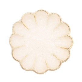 Utsuwa Roan Kaneko Kohei Rinka Plate Medium Plate White Neririn-ka Diameter 6.7 inches (17 cm) Porcelain Dishwasher and Microwave Safe Made in Japan
