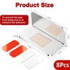 Magnetic Cabinet Door Catch,No Drill Adhesive Drawer Magnets to Stay