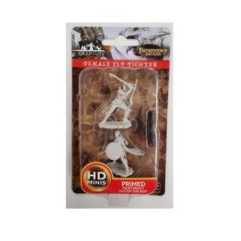 Pathfinder Deep Cuts Unpainted Miniatures: Wave 6: Elf Female Fighter