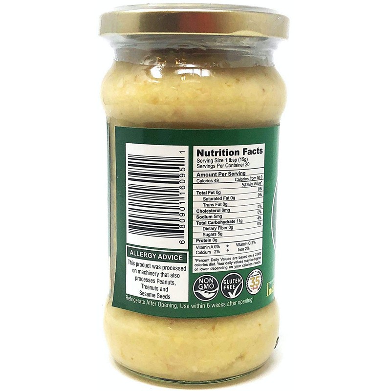 Rani Ginger Garlic Cooking Paste 10.5oz (300g) Glass Jar ~