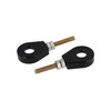 AKF Set of 2 Chain Tensioners for Swingarm Aluminium Black