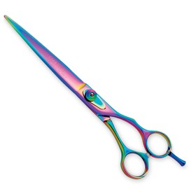 Master Grooming Tools Stainless Steel 5200 Rainbow Series Pet Straight Shears, 7-1/2-Inch