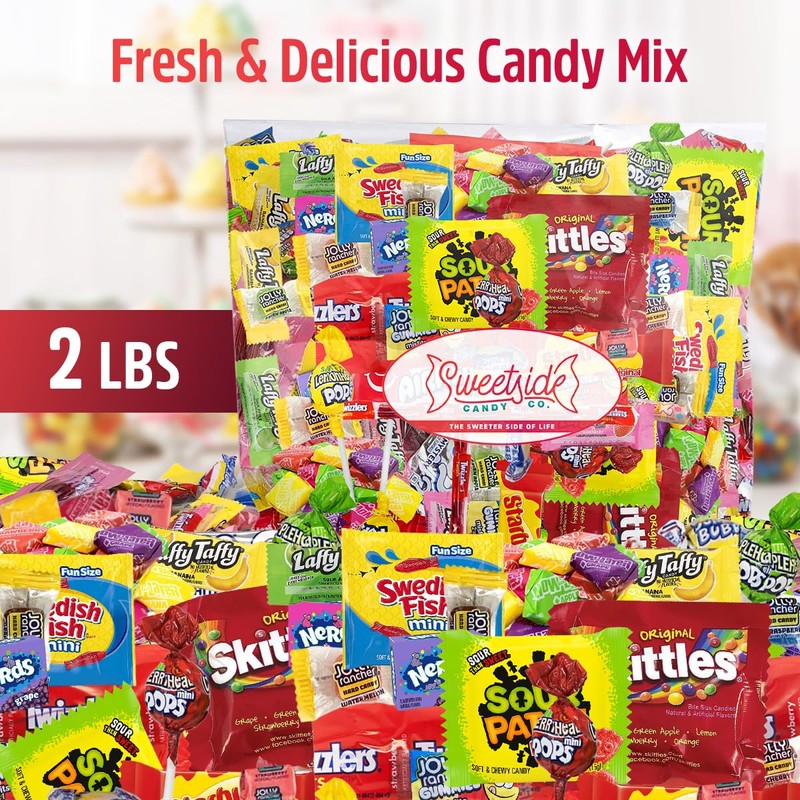 CANDY VARIETY PACK - 2 Lbs Assorted Classic Mix -