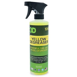 3D Yellow Degreaser - Wheel & Tire Cleaner - All in One Wheel & Tire Car Wash Detailing Spray 16oz.