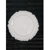 Bella Lux 4 Black Coquette Ribbon Bows on White Melamine