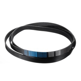 sourcing map 6K965/6PK2450 Serpentine Belt 6 Ribs 2450mm Length x 21mm Width x 5mm Height, EPDM Poly V Belt, Multi Wedge Micro V Belt for Vehicle