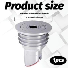 45-50 mm Washing Machine Drain Hose Seal, Washing Machine Drain Hose Seal, Washing Machine Drain Hose Seal, Water Drain Pipe Sealing Ring for Home, Kitchen