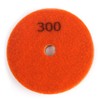 4 Inch Sponge Fiber Polishing Pads 300 Grit Buffing Wheels