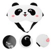 KOMBIUDA Plush Sleep Mask for Adults Cute Cartoon Panda Design