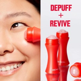 Revlon Skin Reviving On-The-Go Roller Depuffs Cools Revives Skin