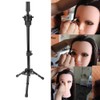 Wig Mannequin Head Metal Wig Stand, Adjustable, Lady, Professional Cut