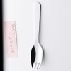 Takakuwa Metal Lunch Spoon with Case, Straight, Pink, Set of