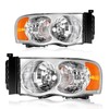 Bincmay Headlight Assembly Compatible with 2002 2003 2004 2005 Dodge