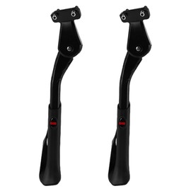 2X Adjustable Folding Bicycle Kickstand Parking Rack Support Side Kick Stand Foot Brace Cycling Parts 20-29Inch Bike