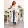 VOGMATE Kimono Bathrobe Women's Long Large Sizes Satin Dressing Gown
