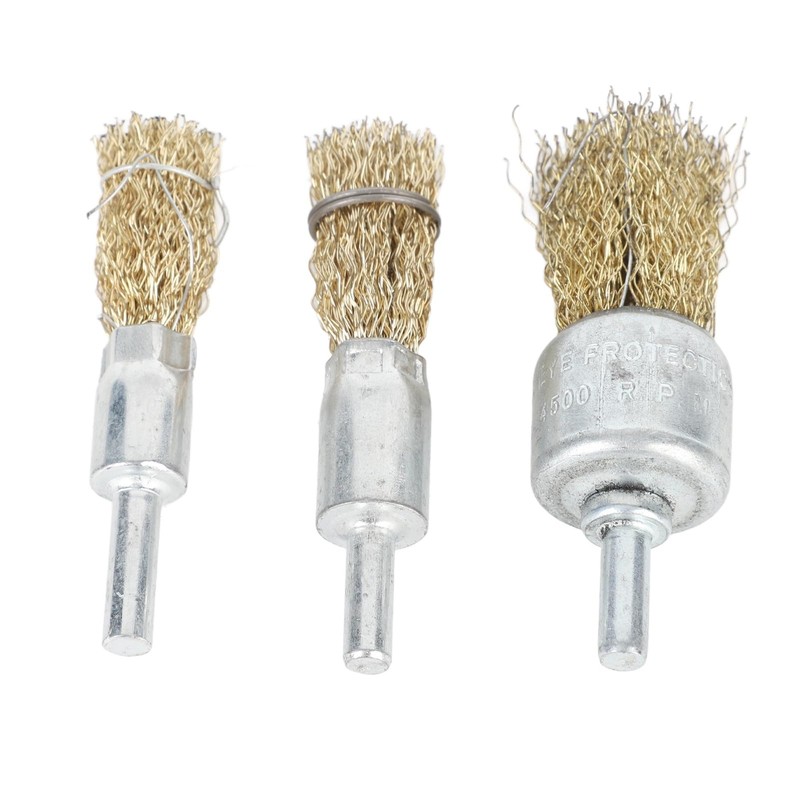 Wire Brush Wheel Drill Brush Set Heavy Duty Versatile for