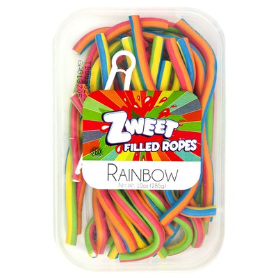 Zweet Ropes, Rainbow, 10 Ounce (Pack of 6)