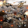 78-in-1 Army Men Sets Toys with Realistic Military Truck/Helicopter/Kayak Boat/Motorcycle/Army