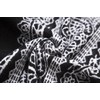 Women's Vintage Pattern Open Front Poncho Cape Shawl Winter Shawl