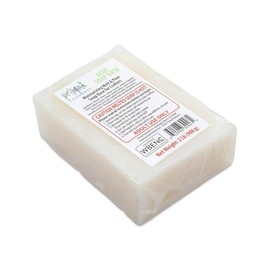 Base de jabón de aloe Primal Elements – Base de jabón hidratante de glicerina para derretir y verter para manualidades y fabricación de jabón, vegano, libre de crueldad animal, fácil de cortar – 2 li