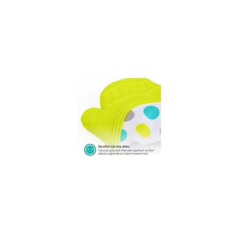 bblüv - Glüv- Baby Teething Mitten (Aqua)