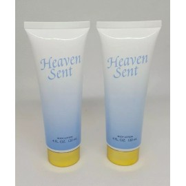 Dana  HEAVEN SENT by Dana Perfumed Body Lotion 4oz (Lot of 2) NEW Sealed