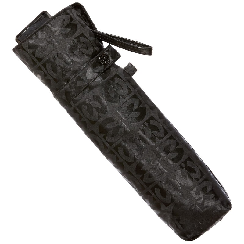 Moonbat Men's Folding Umbrella, Mila Schon Logo Jacquard Men's Umbrella,