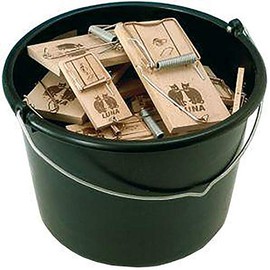 DEUFA Mousetraps Pack of 100 in a Bucket
