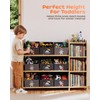 yoopin Toy Storage Organizer with 3 Shelves and 9 Bins,
