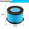 3-Layer Replacement Filter for Ridgid VF3500 3-4.5 Gallon Vacuum WD3050,