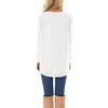 HIYIYEZI Fall Long Sleeve Plus Pullover Side Split Loose Casual