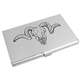 Azeeda 'Ram Skull' Business Card Holder/Credit Card Wallet (CH00021253)