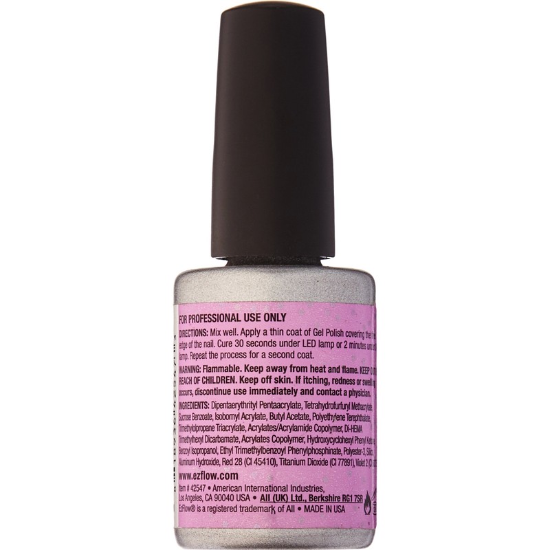 EZ Flow Trugel Boogie Nights Hot Stuff Nail Polish, 0.5