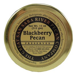 The Great San Saba River Pecan Company Blackberry Pecan Preserves (1 Jar)