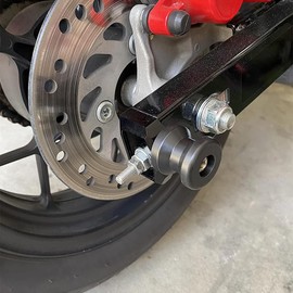 Xitomer Swing Arm Spools, Fit for GROM MSX125 2013 2014 2015 2016 2017 2018 2019 2020, Swing Arm Sliders Stand Bobbins (Black)