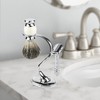 Linkidea Razor Holder Stand, Stainless Steel Shaving Brush Holder with