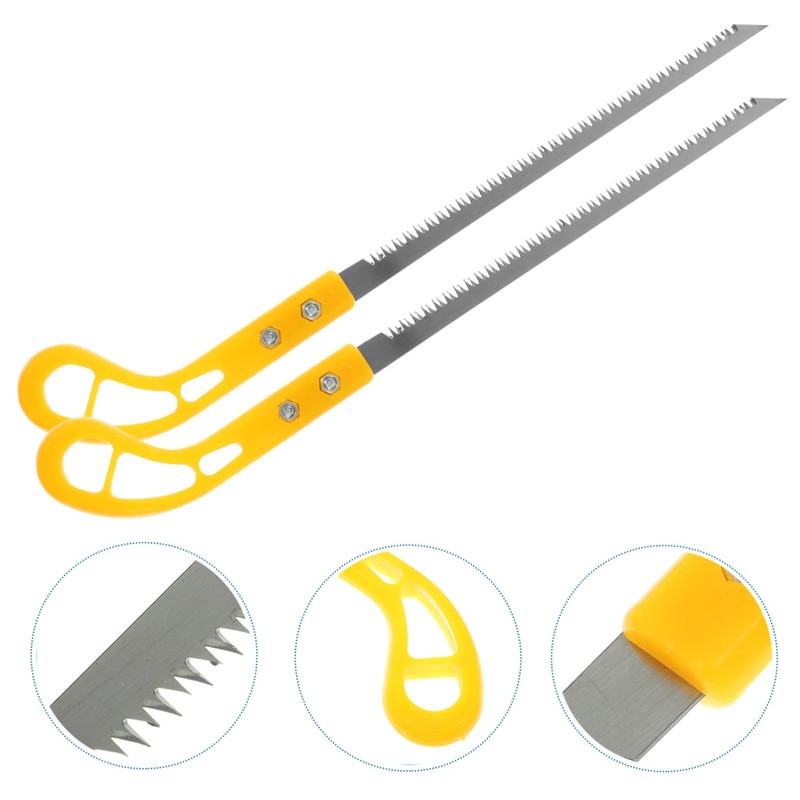 Outanaya 3pcs Mini Hand Saw Durable Wood Cutting Tools for