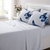 ARTALL Butterfly Pattern Bed in A Bag 6 Piece Bedding