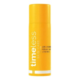 Suero Vitamina C 20  cido Ferlico  Vitamina E TIMELESS SKIN CARE - Antioxidante Aumenta Produccin de Colgeno Para todo tipo de Pieles 30ml            