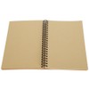 4Pcs Kraft Paper Sketchbook Retro Sketch Pad HandPainted Thick Art