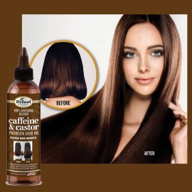 Aceite Capilar Difeel Premium 99% Natural Con Cafeína Y Rici