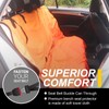 LoyaGour Back Seat Cover for Car Trucks Van SUV,Waterproof Rear